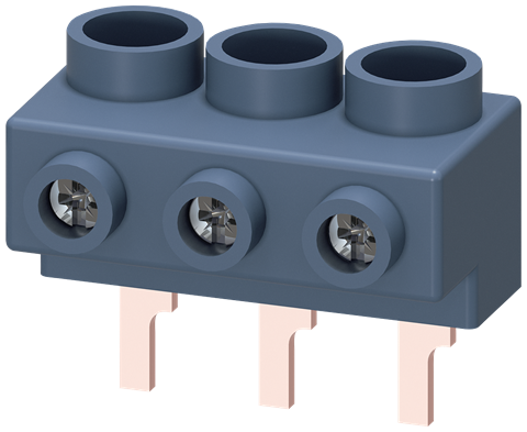 LINE-SIDE TERM BLK 3PH BUSBAR S00&S0 TOP
