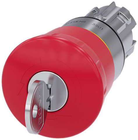 E-STOP P/B ø22M ø40 L-KEY RD RONIS455