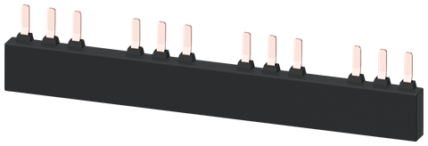 BUSBAR 3PH S2 4xCB 68mm