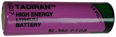 S7-400 BACKUP BATTERY 3.6V 2.3Ah LTC