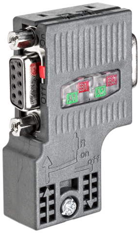 PROFIBUS FAST CONNECT w/PG SOC I/F 90°