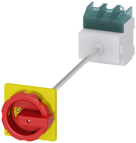 E-STOP SW w/CPLG 3P 125A R/Y