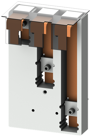 BUSBAR ADAPTER 60mm 3VF3 CB