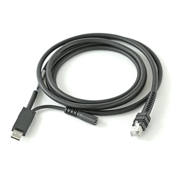 ZEBRA CABLE DATA SCANNER USB-SHIELDED (12V) 2M STR