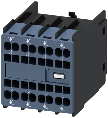 AUX SWITCH BLOCK 4NC 3RT2 SCC