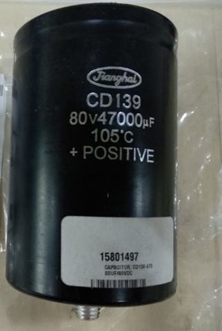 CAPACITOR, CD139 47000UF/80VDC