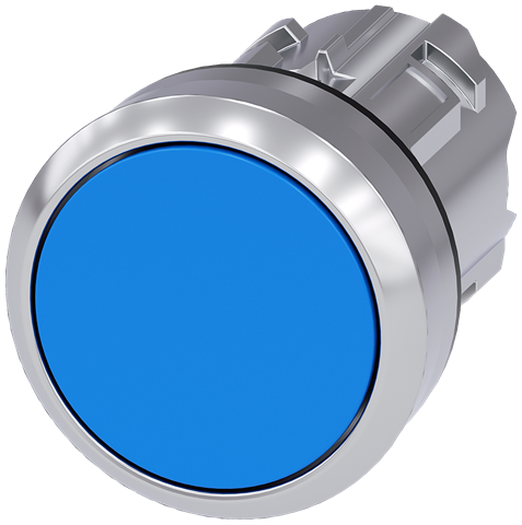 P/BUTTON ø22M FLAT BU