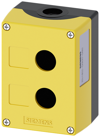 ENCLOSURE 114x85x64 PLASTIC 2ø22 YE