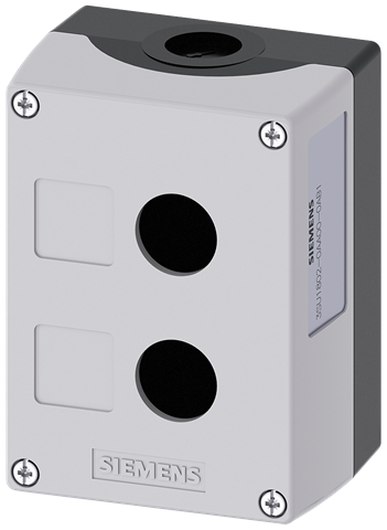 ENCLOSURE 114x85x64 PLASTIC 2ø22 GY