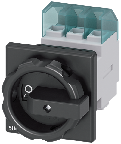 MAIN CTRL SW ø22 3P 25A BK