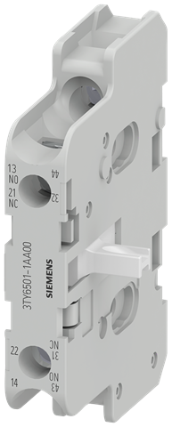 AUX SWITCH BLOCK SNAP 1NO+1NC SCR