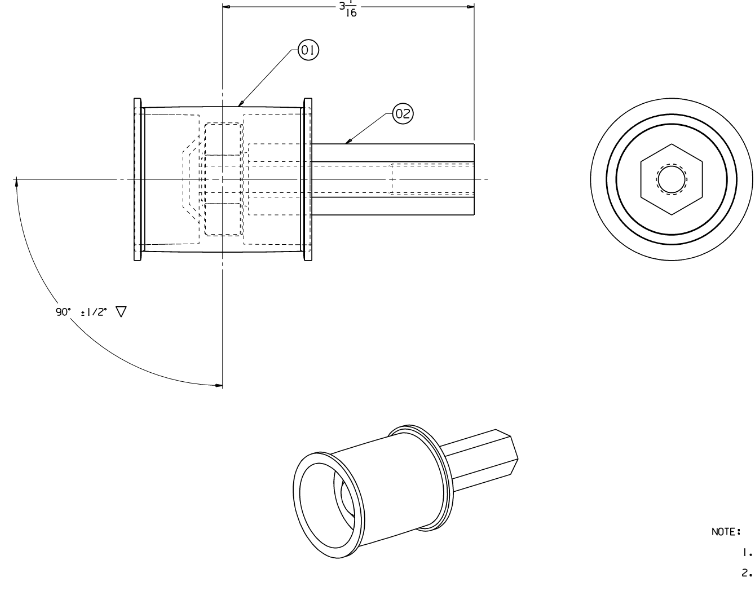 ROLLER, RETURN BELT, MODEL 1265