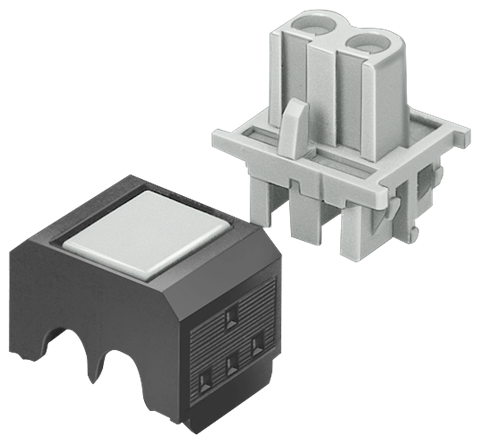 CONNECTOR AS-I FC EXTN 2xIDC BK