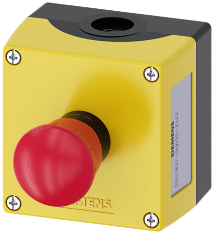 E-STOP P/B 1NC RDø40 ROT PLASTIC ENCL