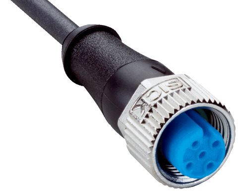 CABLE M12FST 4P/TAIL PUR BK 5M