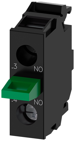CONTACT BLOCK 1NO BASE-MNT SCR