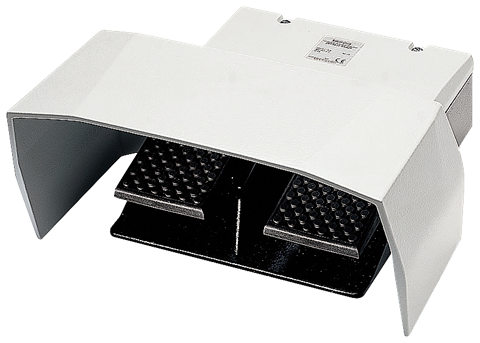 FOOT-OPERATED PUSHBUTTON