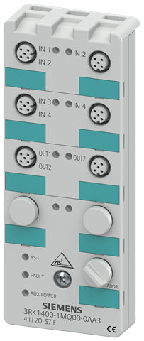 AS-I MODULE COMPACT 4I/2O 24VDC