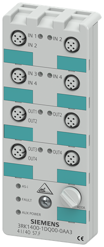 AS-I MODULE K60 4DI/4DQ 24VDC