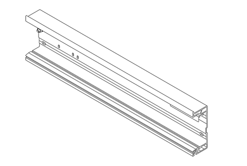 SIMATIC S7 INSERT RAIL ET200M  530mm