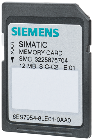 MEMORY CARD SIMATIC S7-1x00 4MB