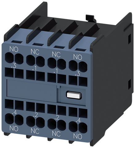 AUX SWITCH BLOCK 2NO+2NC 3RT2 SCC