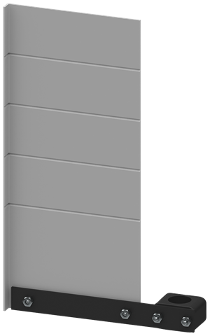 LABEL PANEL 50x140mm TUBE MNT SIG COLUMN