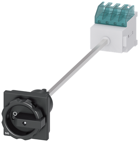 MAIN CTRL SW w/CPLG 3P 16A BK
