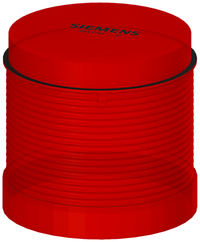 SIGNAL STEADY RED 12-240V ø70