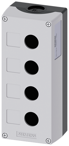 ENCLOSURE 194x85x64 PLASTIC 4ø22 GY