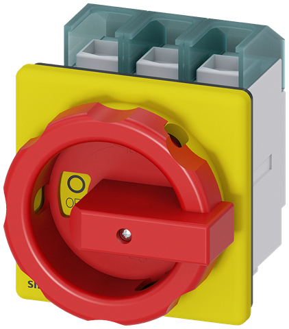 E-STOP SW 4H 3P 100A R/Y
