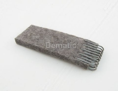 1276 FELT PAD ASSY 38x95x6.35mm SGL LACE